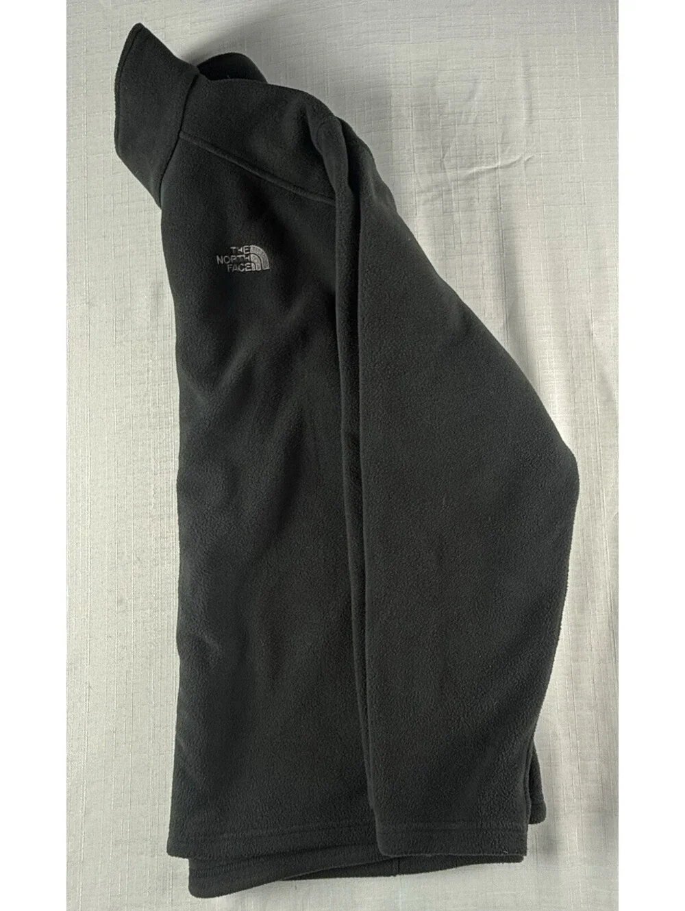 The North Face Mens Black Full Zip Fleece Jacket Size XL Polartec FlashDry